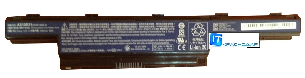 �������������� ������� ��� �������� Acer Aspire 5741 AS10D31 4551 4741 NV49C 5750 AS10D51
