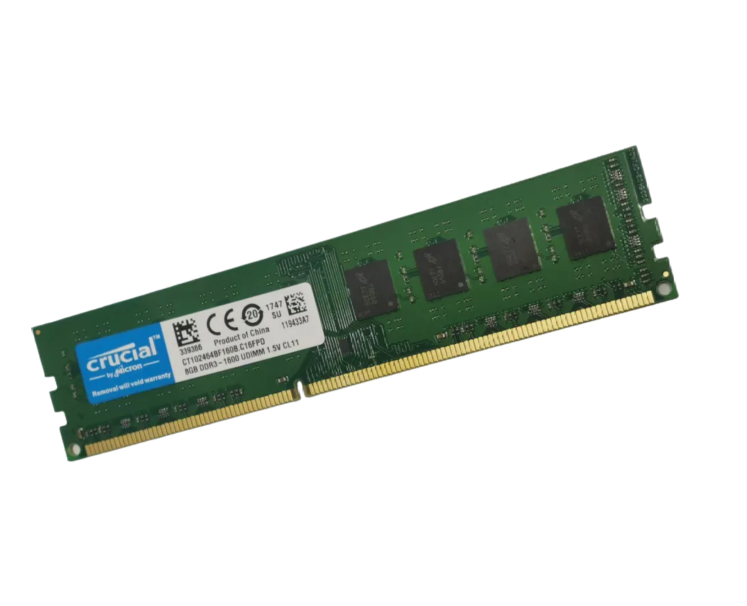 ������ ����������� ������ Crucial 8GB 1600MHz CL11 (CT102464BA160B)