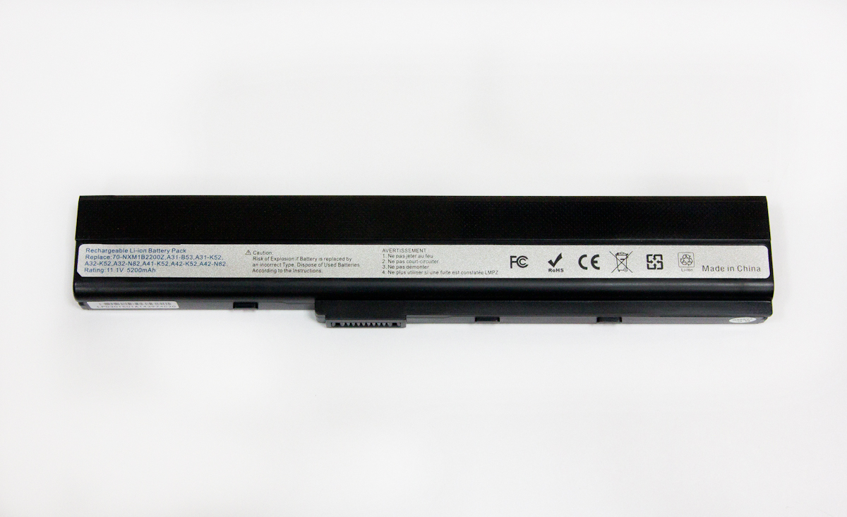 �������������� ������� ��� �������� Asus K52 A32-K52 A52 B53 K42 K62 P52 X42 X52
