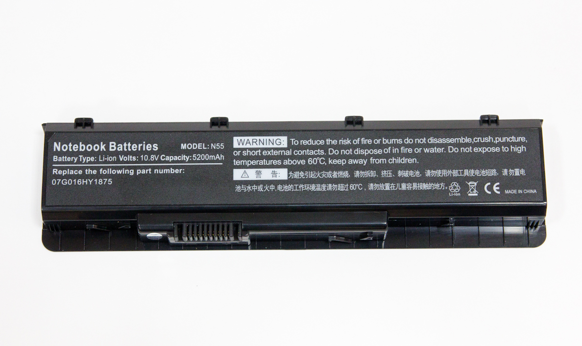�������������� ������� ��� �������� Asus N55 (A32-N55)