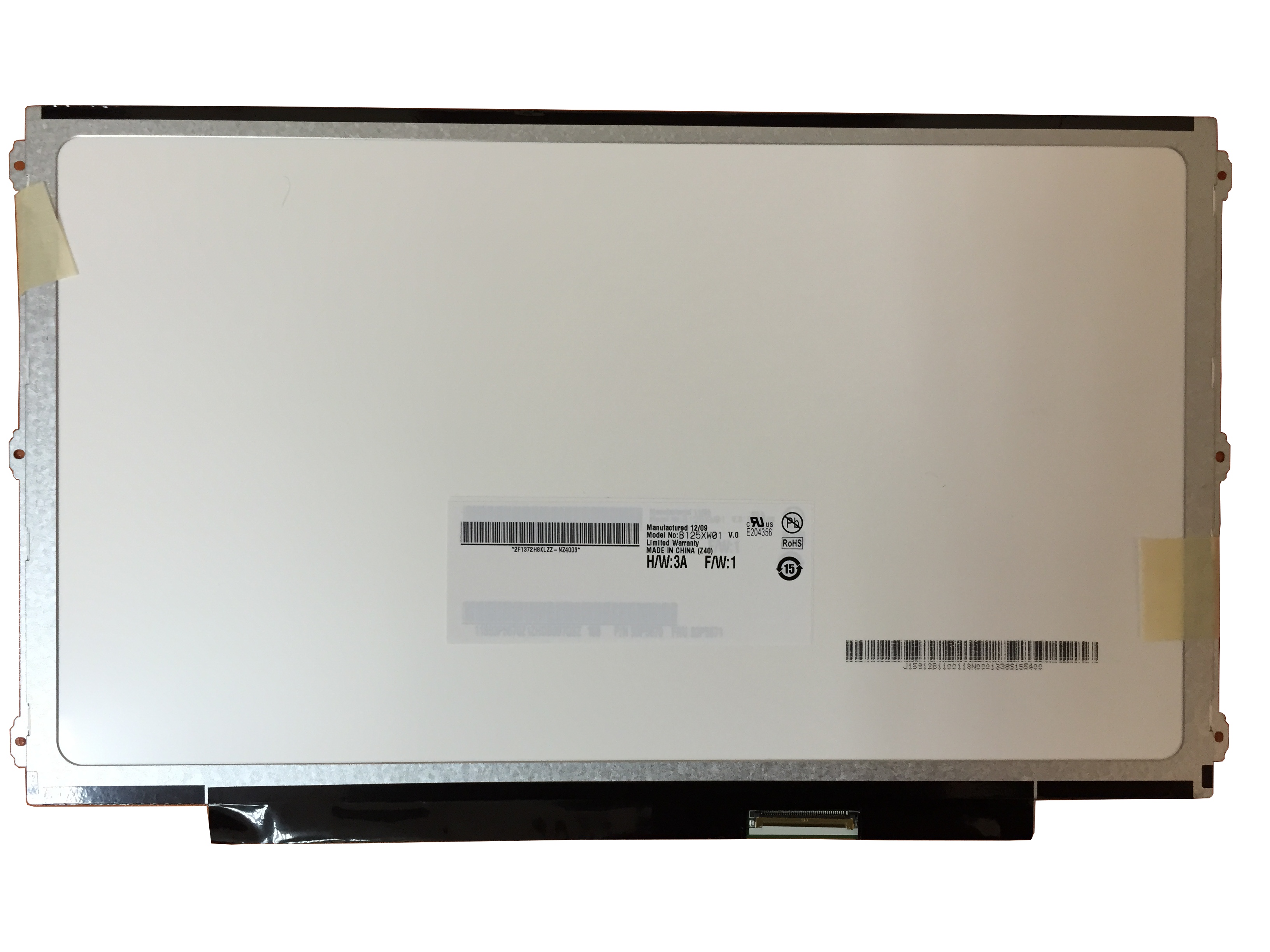 ������� ��� �������� 12.5" Slim HD(1366x768) B125XW01 v.0